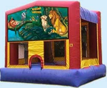 themed bounce house