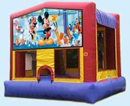 themed bounce house