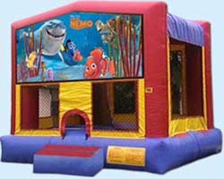 themed bounce house