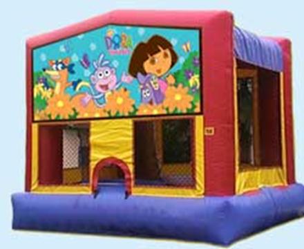 themed bounce house